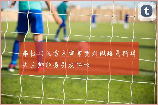 弗拉门戈官方宣布费利佩路易斯辞去主帅职务引发热议