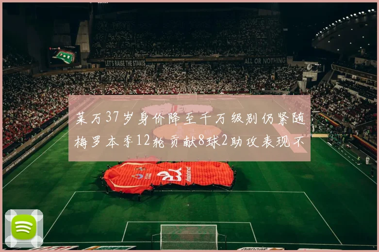 莱万37岁身价降至千万级别仍紧随梅罗本季12轮贡献8球2助攻表现不俗